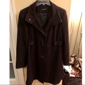 Nine West Long Wool Coat